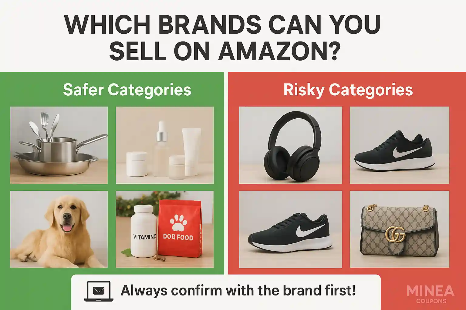 Brands permitted for selling on Amazon platform