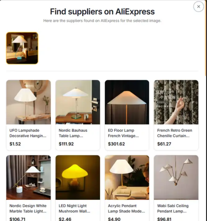 Minea AliExpress Supplier Finder