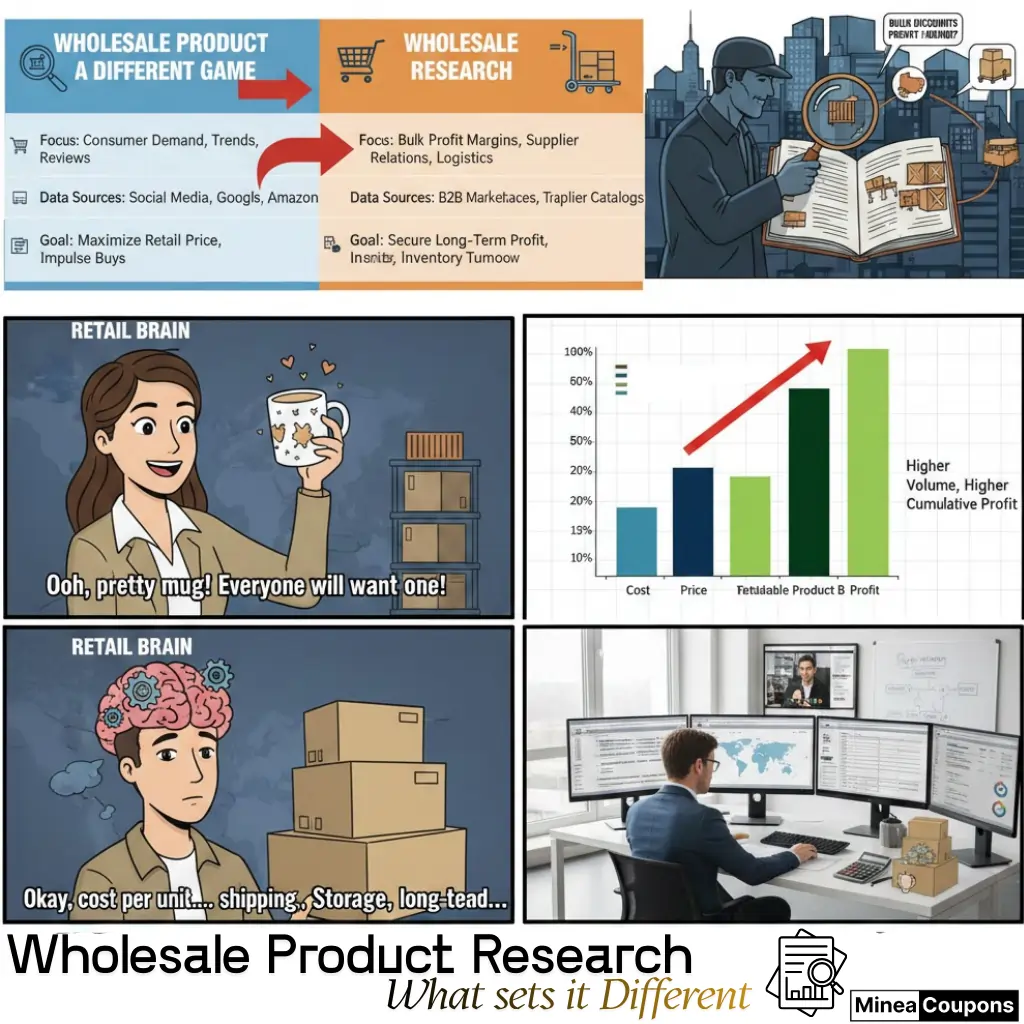 What sets Wholesale Product Research Different